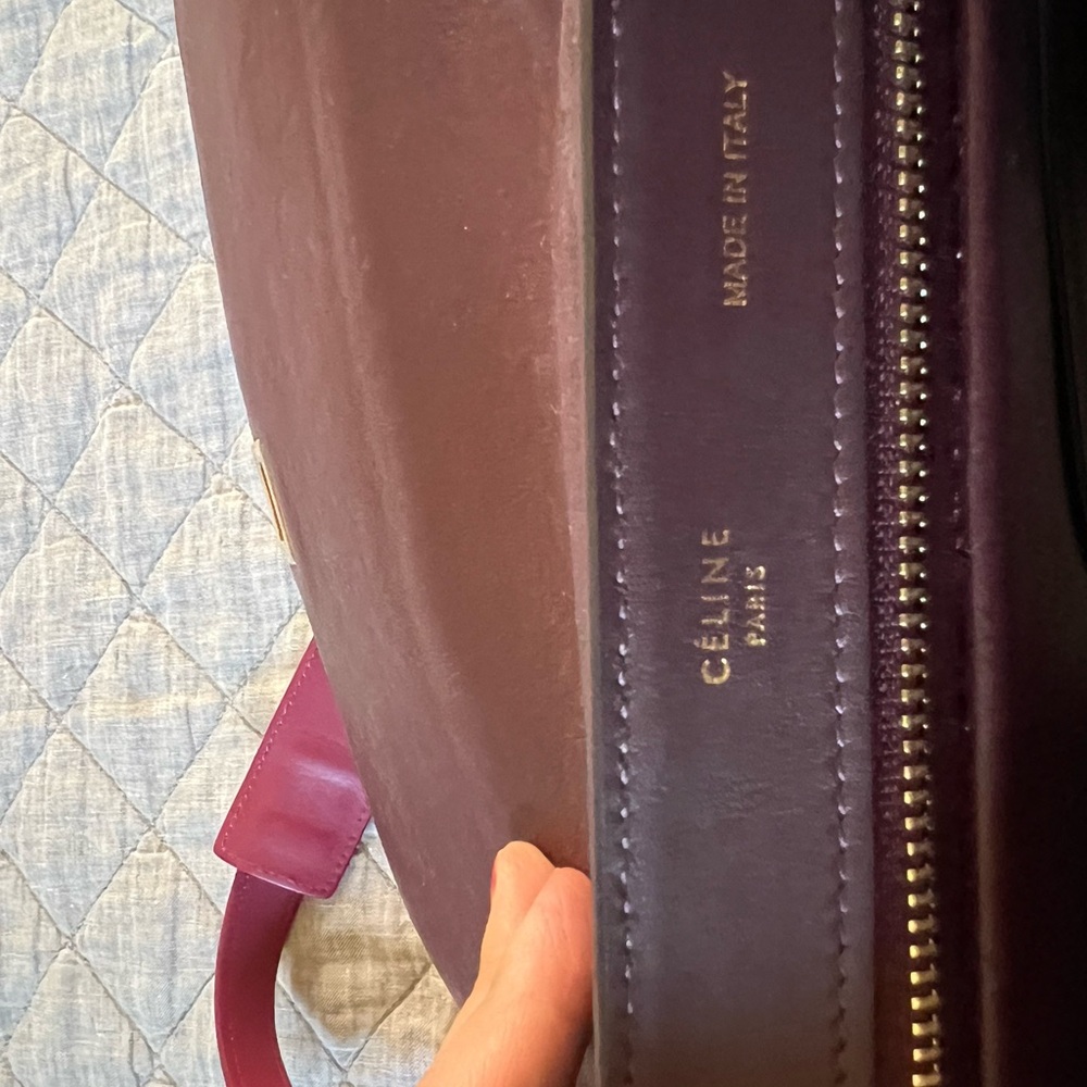 Celine Tri Colour Trapeze Medium Tote - Picture 8 of 10